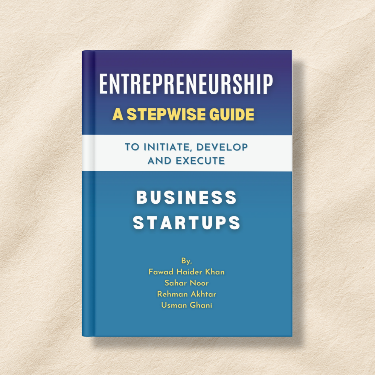Entrepreneurship : A Stepwise Guide to Initiate , Develop and Execute Business Startups